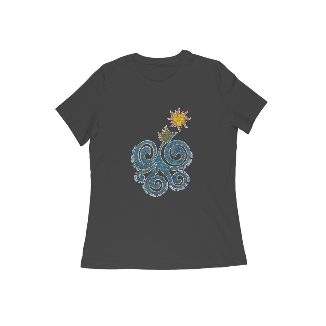 Chidiya Udd - Gond Art - Women's T-Shirt