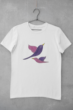 Load image into Gallery viewer, Hie Hie Birdies - Gond Art - Women&#39;s T-Shirt
