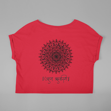 गैलरी व्यूवर में इमेज लोड करें, Aham Brahmasmi - Mandala Art - Crop Top
