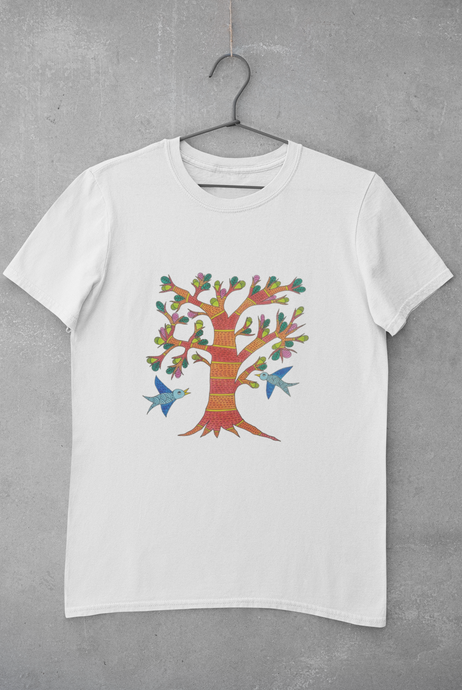 Ek Ped - Gond Art - Women's T-Shirt  5fff5124330d5