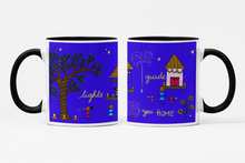 Load image into Gallery viewer, Love and Light - Warli Art - Colour Changing Mug
