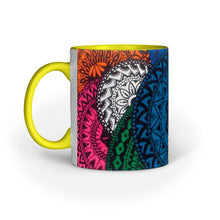 Load image into Gallery viewer, Colourful Mandala - Beverage Mug  5ff1194f739f6
