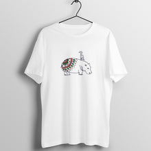 Load image into Gallery viewer, Coy Hippo with a Friend - Men&#39;s T-Shirt  5ffcf2808ad70
