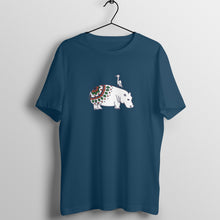 Load image into Gallery viewer, Coy Hippo with a Friend - Men&#39;s T-Shirt  5ffcf280903d3
