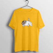 Load image into Gallery viewer, Coy Hippo with a Friend - Men&#39;s T-Shirt  5ffcf2808df3c
