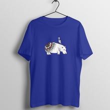 Load image into Gallery viewer, Coy Hippo with a Friend - Men&#39;s T-Shirt  5ffcf2808c493
