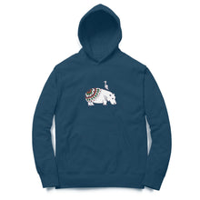 Load image into Gallery viewer, Coy Hippo with a Friend - Hoodie (Unisex)  5ffdc91cd56e5
