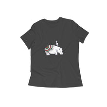 Load image into Gallery viewer, Coy Hippo with a Friend - Women&#39;s T-Shirt  5ffdcaf02e2d2
