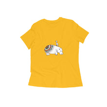 Load image into Gallery viewer, Coy Hippo with a Friend - Women&#39;s T-Shirt  5ffdcaf0352a1
