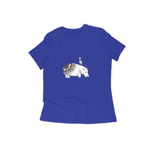 गैलरी व्यूवर में इमेज लोड करें, Coy Hippo with a Friend - Women&#39;s T-Shirt  5ffdcaf046323

