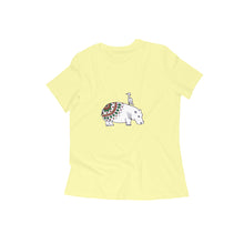 Load image into Gallery viewer, Coy Hippo with a Friend - Women&#39;s T-Shirt  5ffdcaf0641ab
