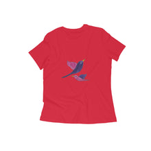 गैलरी व्यूवर में इमेज लोड करें, Hie Hie Birdies - Gond Art - Women&#39;s T-Shirt
