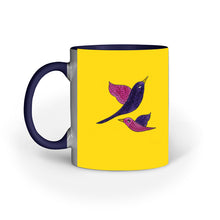 Load image into Gallery viewer, Hie Hie Birdie - Gond Art - Beverage Mug
