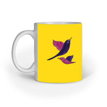 Load image into Gallery viewer, Hie Hie Birdie - Gond Art - Beverage Mug
