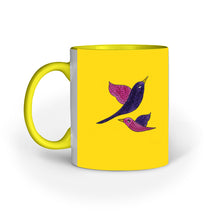 Load image into Gallery viewer, Hie Hie Birdie - Gond Art - Beverage Mug

