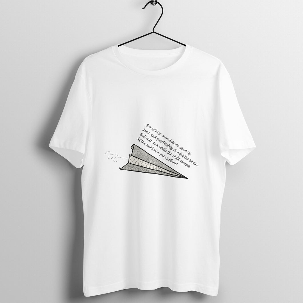 Paper Plane - Madhubani Art - Men's T-Shirt