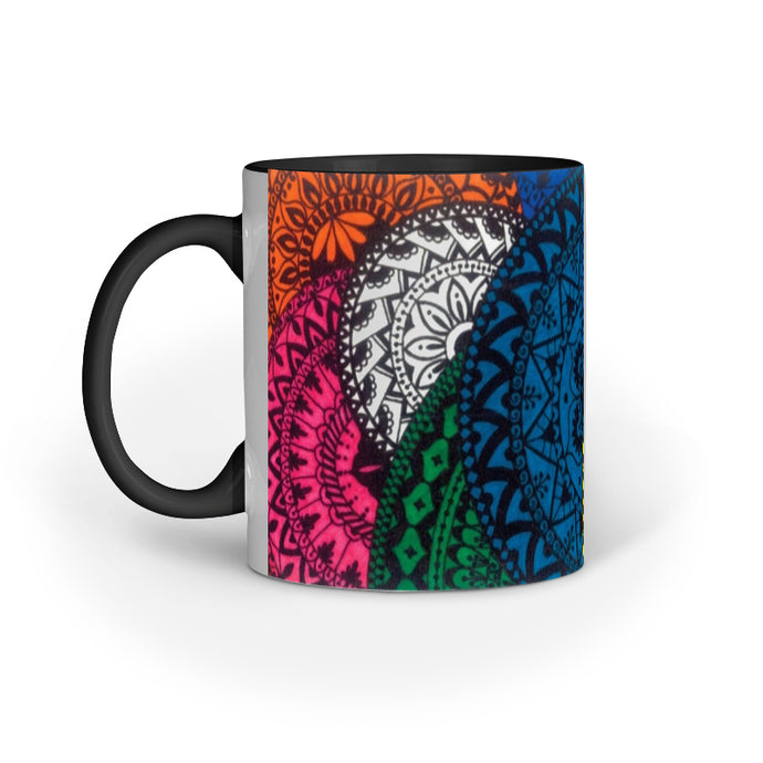 Colourful Mandala - Colour Changing Mug  600eb10238d91