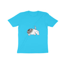 Load image into Gallery viewer, Coy Hippo with a Friend - Mandala Art - Kids&#39; T-Shirt  601845afcc8e5
