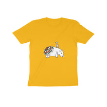 गैलरी व्यूवर में इमेज लोड करें, Coy Hippo with a Friend - Mandala Art - Kids&#39; T-Shirt  601845afcdc20
