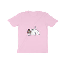 Load image into Gallery viewer, Coy Hippo with a Friend - Mandala Art - Kids&#39; T-Shirt  601845afce7e9
