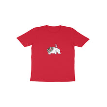 गैलरी व्यूवर में इमेज लोड करें, Coy Hippo with a Friend - Mandala Art - Toddlers&#39; T-Shirt  603d343ab7421
