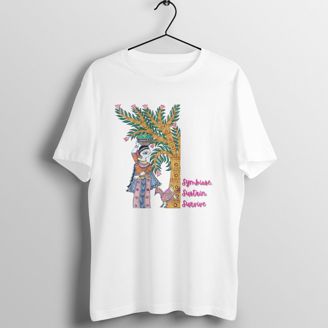 Symbiose - Madhubani Art - Men's T-Shirt