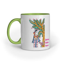 Load image into Gallery viewer, Symbiose - Madhubani Art - Beverage Mug
