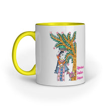 Load image into Gallery viewer, Symbiose - Madhubani Art - Beverage Mug
