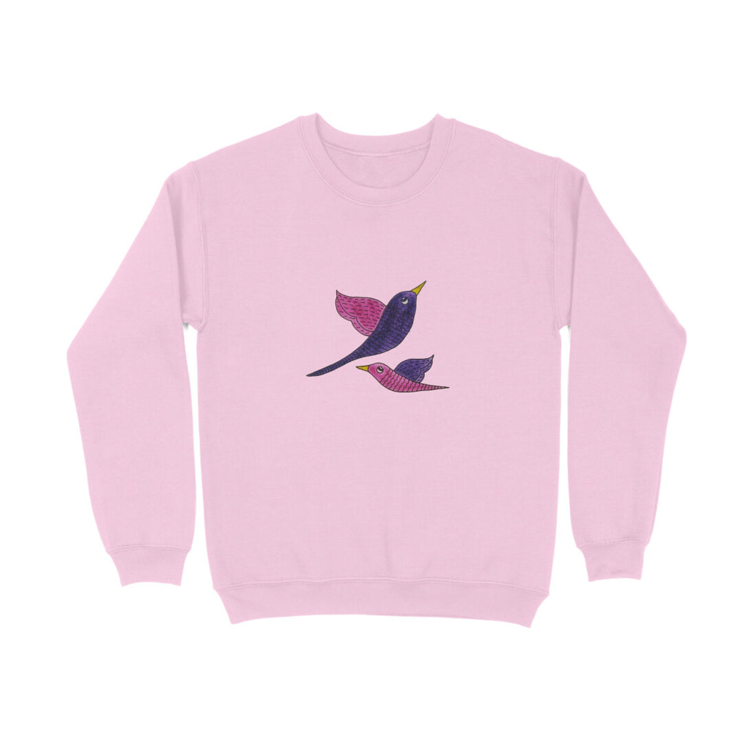 Hie Hie Birdies - Gond Art - Sweatshirt