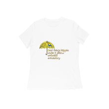 गैलरी व्यूवर में इमेज लोड करें, Umbrella Extraordinaire - Gond Art - Women&#39;s T-Shirt
