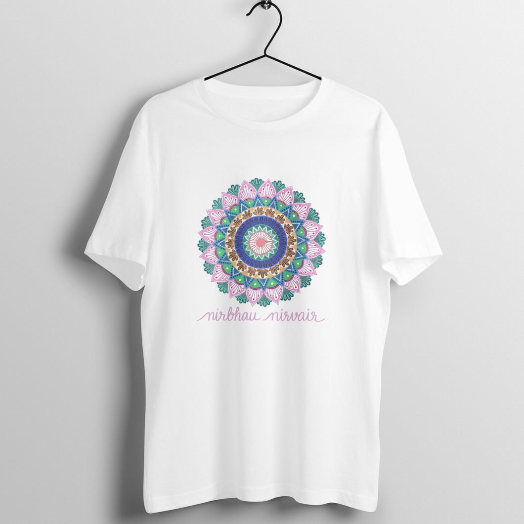 Nirbhau Nirvair - Mandala Art - Men's T-Shirt