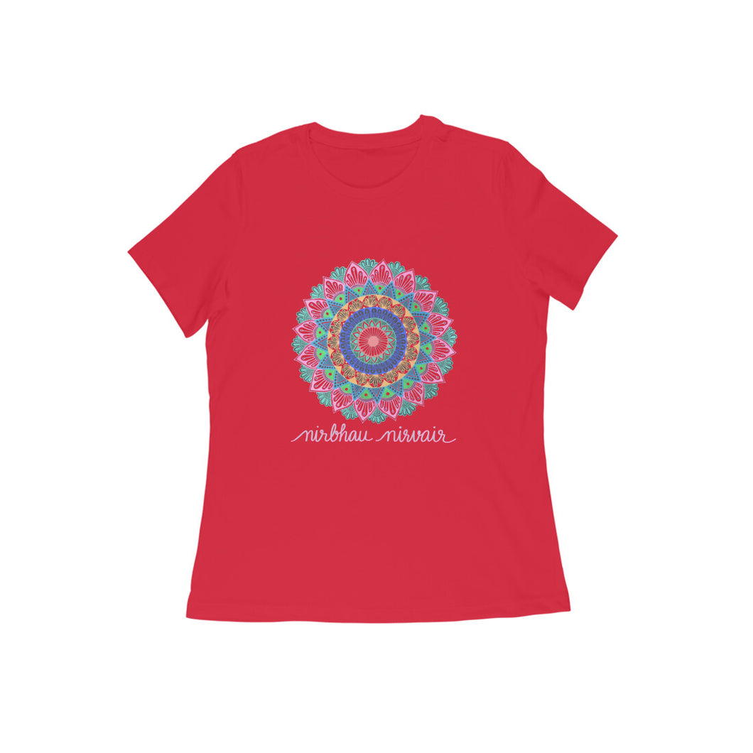 Nirbhau Nirvair - Mandala Art - Women's T-Shirt
