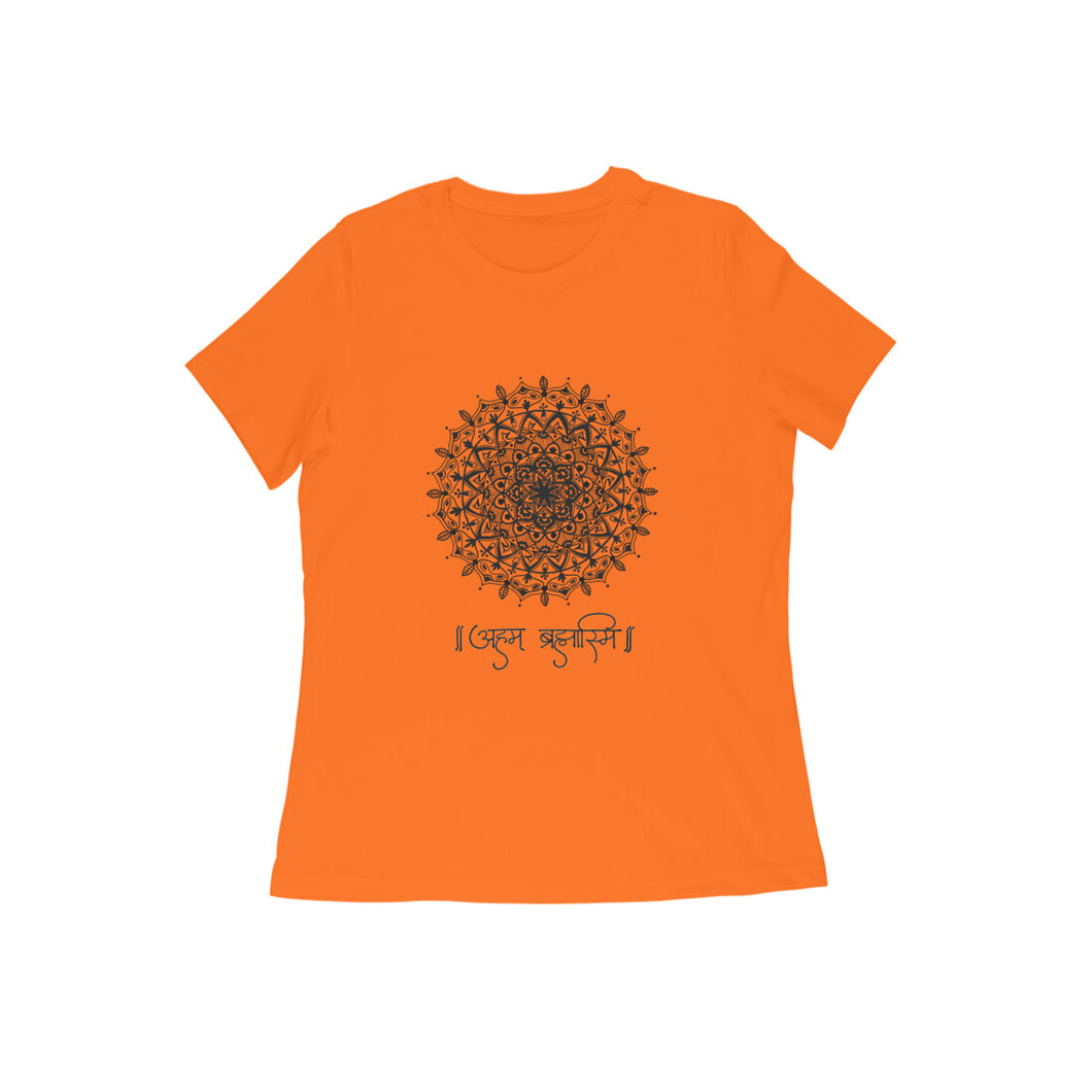 Aham Brahmasmi - Mandala Art - Women's T-Shirt