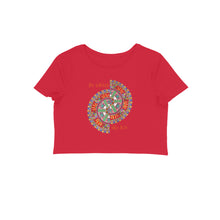 Load image into Gallery viewer, You Are My Other Me - Mandala Art - Crop Top
