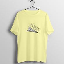 गैलरी व्यूवर में इमेज लोड करें, Paper Plane - Madhubani Art - Loose Fit T-Shirt
