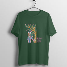 गैलरी व्यूवर में इमेज लोड करें, Symbiose - Madhubani Art - Loose Fit T-Shirt

