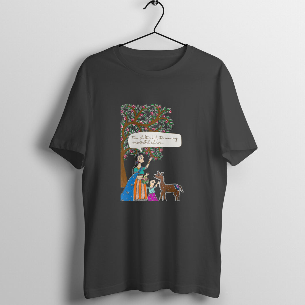 Brace Yourself - Madhubani Art - Loose Fit T-Shirt
