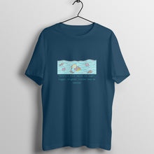 Load image into Gallery viewer, Neer - Madhubani Art - Loose Fit T-shirt
