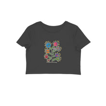 Load image into Gallery viewer, Flock Together - Warli Art - Crop Top
