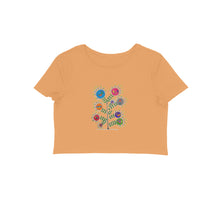 Load image into Gallery viewer, Flock Together - Warli Art - Crop Top

