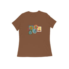 Load image into Gallery viewer, Stamps of Approval - Madhubani Art - Women&#39;s T-Shirt
