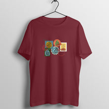 गैलरी व्यूवर में इमेज लोड करें, Stamps of Approval - Madhubani Art - Loose Fit T-Shirt
