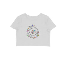 Load image into Gallery viewer, Stars x Misery - Warli Art - Crop Top
