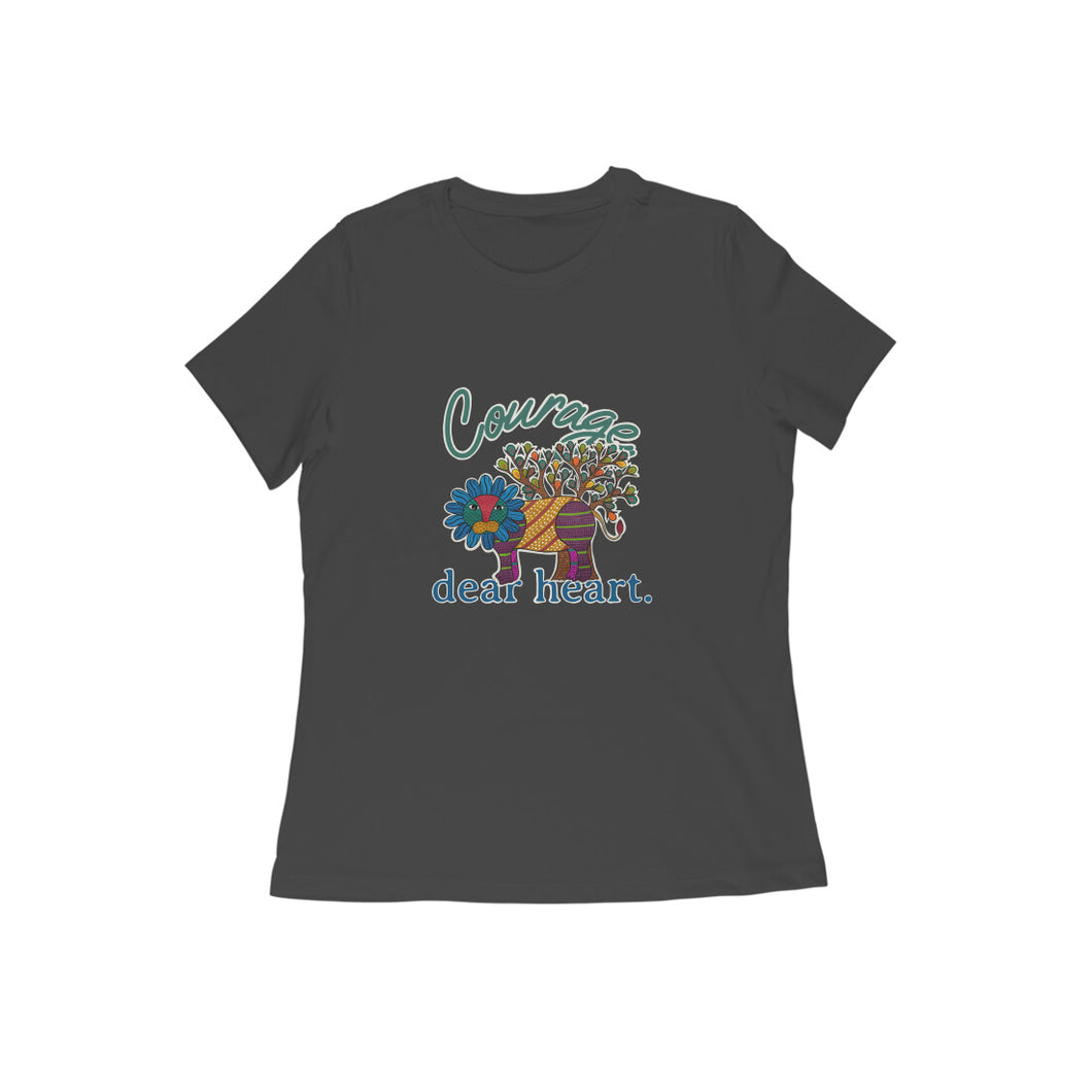Roar - Gond Art - Women's T-Shirt